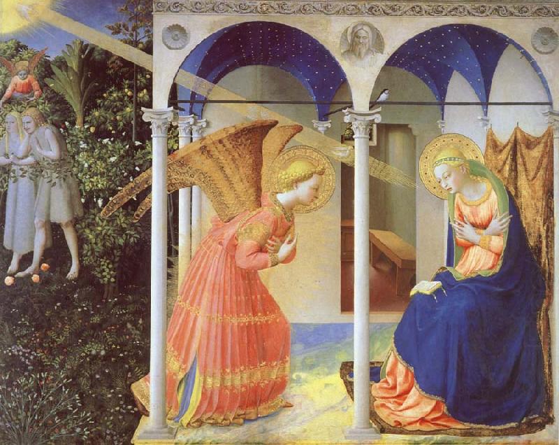 Fra Angelico Detail of the Annunciation china oil painting image